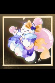 小猫咪入梦乡头像高清卡通图片