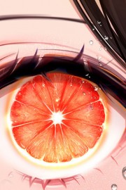 水果味的彩色瞳孔高清卡通图片 ​​​