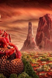 漂亮你一定做过的美食梦，梦里有座美食城堡图片