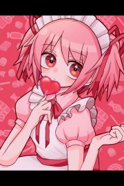 鹿目圆和晓美焰高清卡通图片