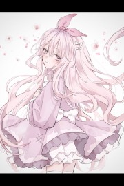 温柔风甜美女孩纸高清卡通图片