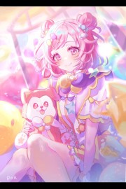 天使般的微笑脸庞高清卡通图片