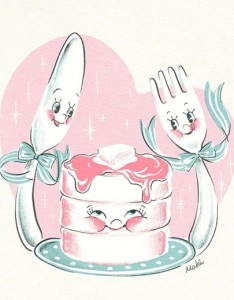 幽默萌趣复古插画高清卡通图片