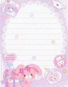 玉桂狗信纸便利签高清卡通图片