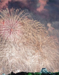 浪漫烟花好看高清图片