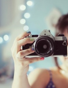 小清新胶片相机可爱图片