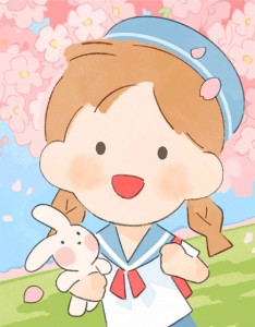 快乐的假期生活高清卡通图片