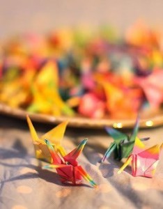 千纸鹤唯美图片