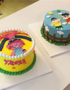 可爱有趣的生日蛋糕卡通人物人气图片