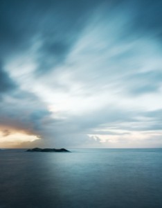 平静大海唯美意境图片