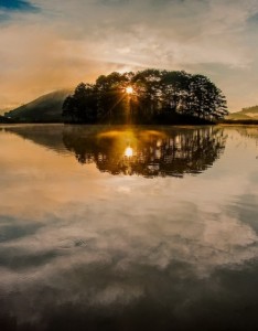 日出唯美意境图片