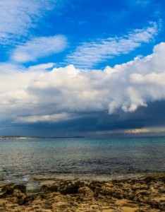 蓝天大海唯美意境图片