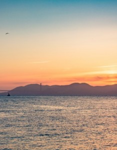 黄昏非主流唯美意境图片