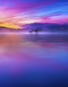 山水浪漫唯美意境图片