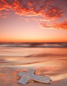 十字架唯美意境图片