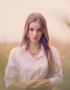 唯美意境女生图片