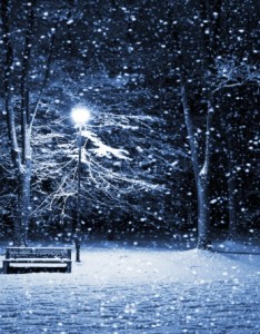 雪唯美伤感意境图片