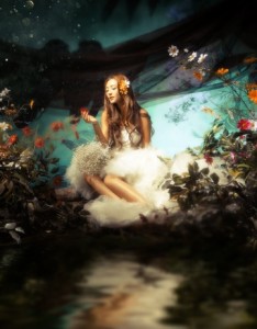 古典唯美婚纱写真图片