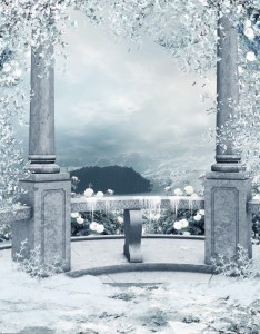 凉亭唯美意境图片