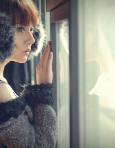 唯美意境美女图片