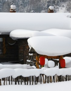 雪乡唯美风景图片