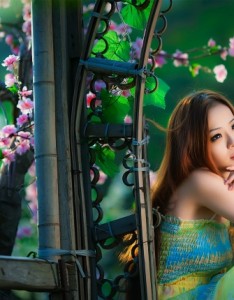 唯美意境女生高清图片