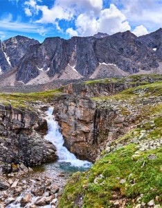 风景瀑布高清好看，用瀑布做头像感受一下美感吧