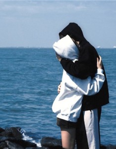 很有爱默契的2023最潮情侣头像真人，眼里全是温柔和笑意