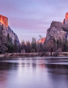平静的湖海唯美风景意境图片