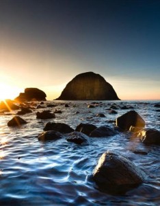最美风景意境图片，美丽河流，唯美高清瀑布风景