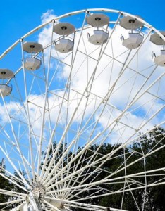 能被一眼注意到的唯美观景摩天轮的图片