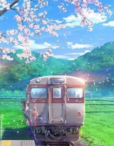 日系动漫风景图片漫画风景街道海边唯美景色图片