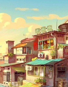 有品位的风景意境图片 温柔的夏夜迷人的景色送给你