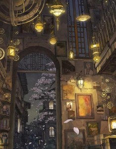 好看的风景意境动漫图片，快不快乐你自己要学会