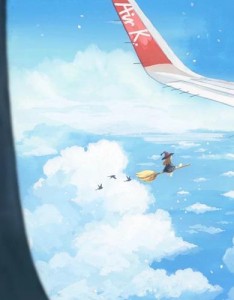 日系治愈温柔风景意境图片清晰