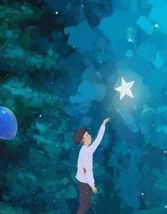 好看的动漫风景意境图片  悲观者无处可去，开心者快乐每一天