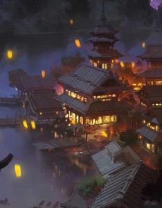 动漫风景意境图片如此美的景色你怎么可能不喜欢呢