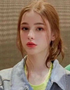 火爆的真人网红女生头像ins高级质感欧美，我希望你是为我而来