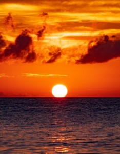 美丽的日出日落风景意境，适合做头像的日出图片