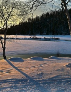 冬天雪景的意境图片 世上最美的雪景照片图片