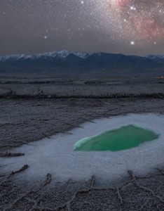 漂亮风景 青海大柴旦翡翠湖图片