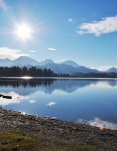 风景意境图片山水 漂亮湖自然风景图片