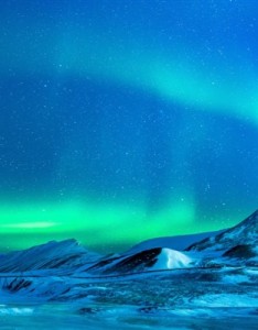 星空极光唯美图片 让人震撼神奇好看的北极光图片