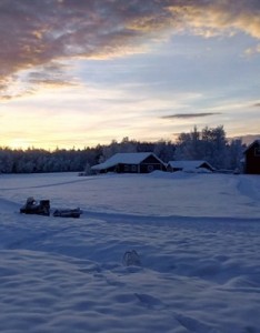 白色雪意境图片 唯美白色雪景图片