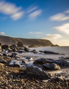 最美海景意境图片，唯美静谧的沙滩海滩风景图片