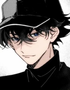 颓废动漫男生伤感孤独，仿佛被世界遗弃了一般