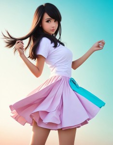 性感3D动漫美女少女图片