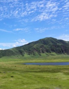 蓝天白云意境图片，蓝天白云下绿色的草原风景太美了