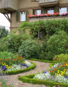 适合长辈用的意境图片，漂亮梦幻的花园美图让长辈有个心情