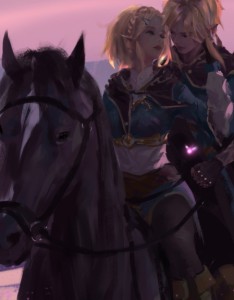 马 情侣 厚涂 鬼刀 手机高清壁纸